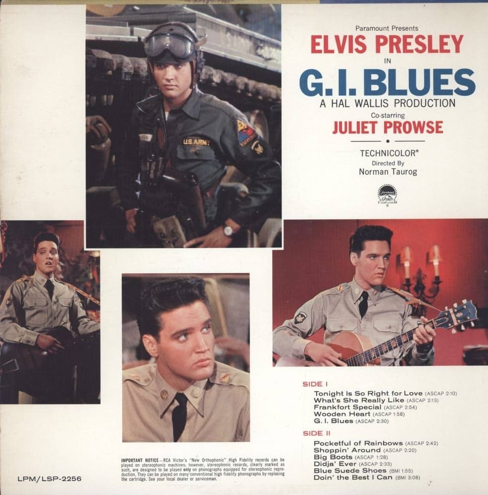 Elvis Presley’s “GI Blues”